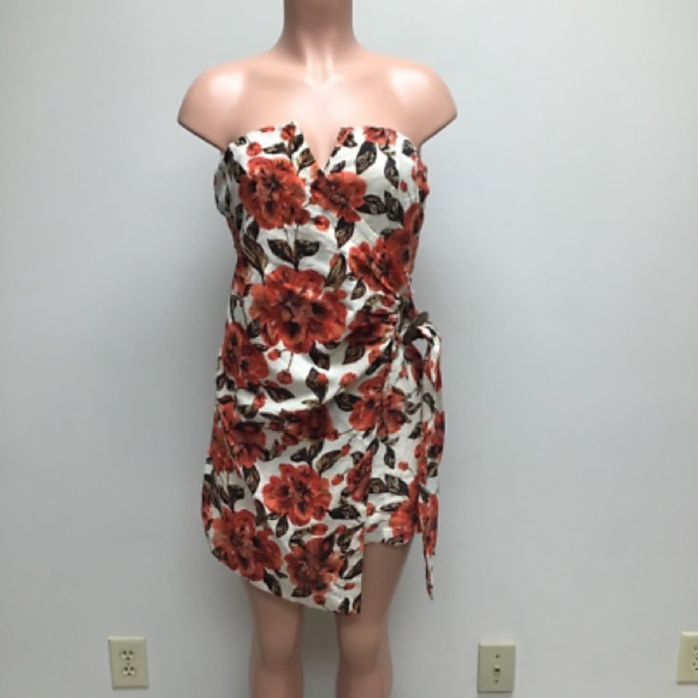 Strapless Free People dress